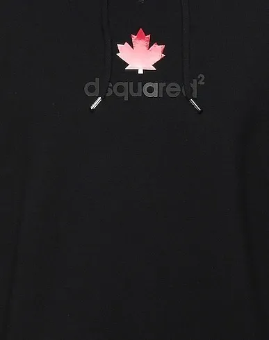 D SQUARED2  |Long Sleeves Plain Cotton Logo Luxury Hoodies