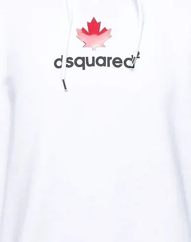 D SQUARED2  |Long Sleeves Plain Cotton Logo Luxury Hoodies