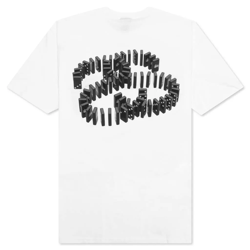 Dominoes Tee - White