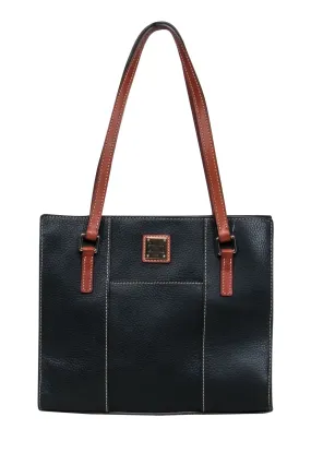 Dooney & Bourke - Black Leather Lexington Shopper Tote Bag