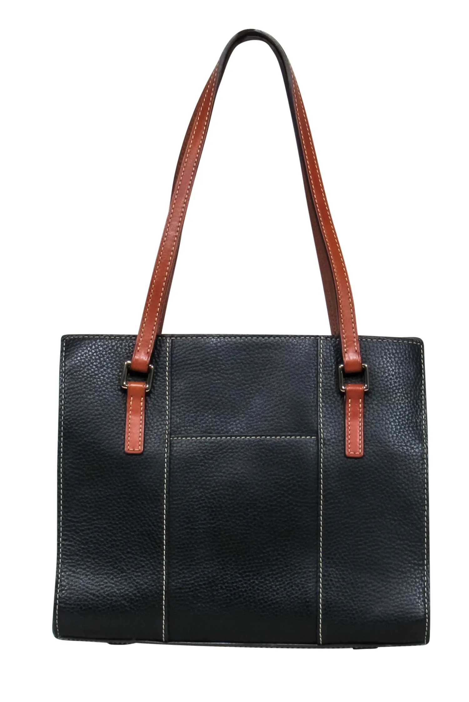 Dooney & Bourke - Black Leather Lexington Shopper Tote Bag