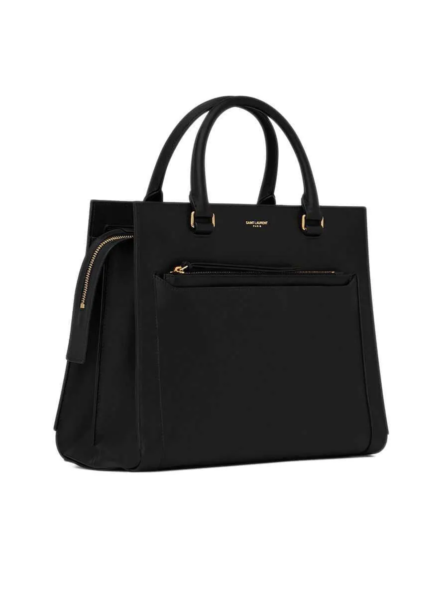 East Side Medium Tote Bag in Smooth Leather