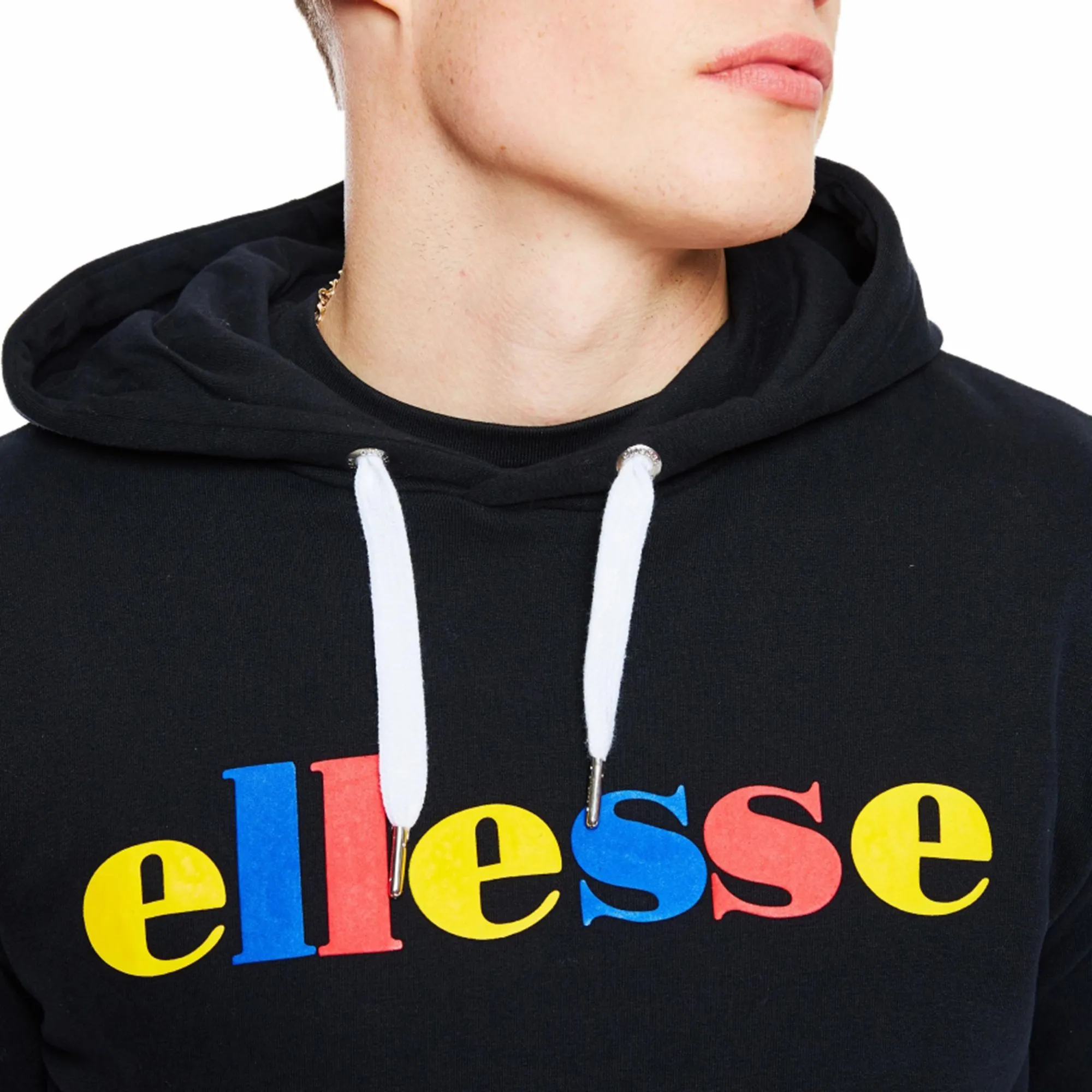 Ellesse Norare Logo Overhead Hoodie Black