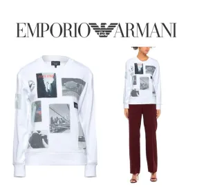 EMPORIO ARMANI  |Long Sleeves Medium Hoodies & Sweatshirts