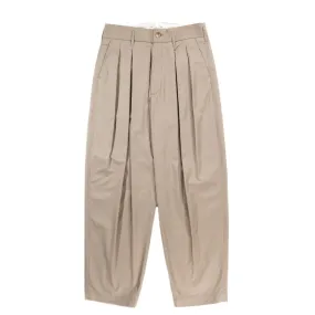 ENGINEERED GARMENTS BONTON PANT KHAKI HIGHCOUNT TWILL