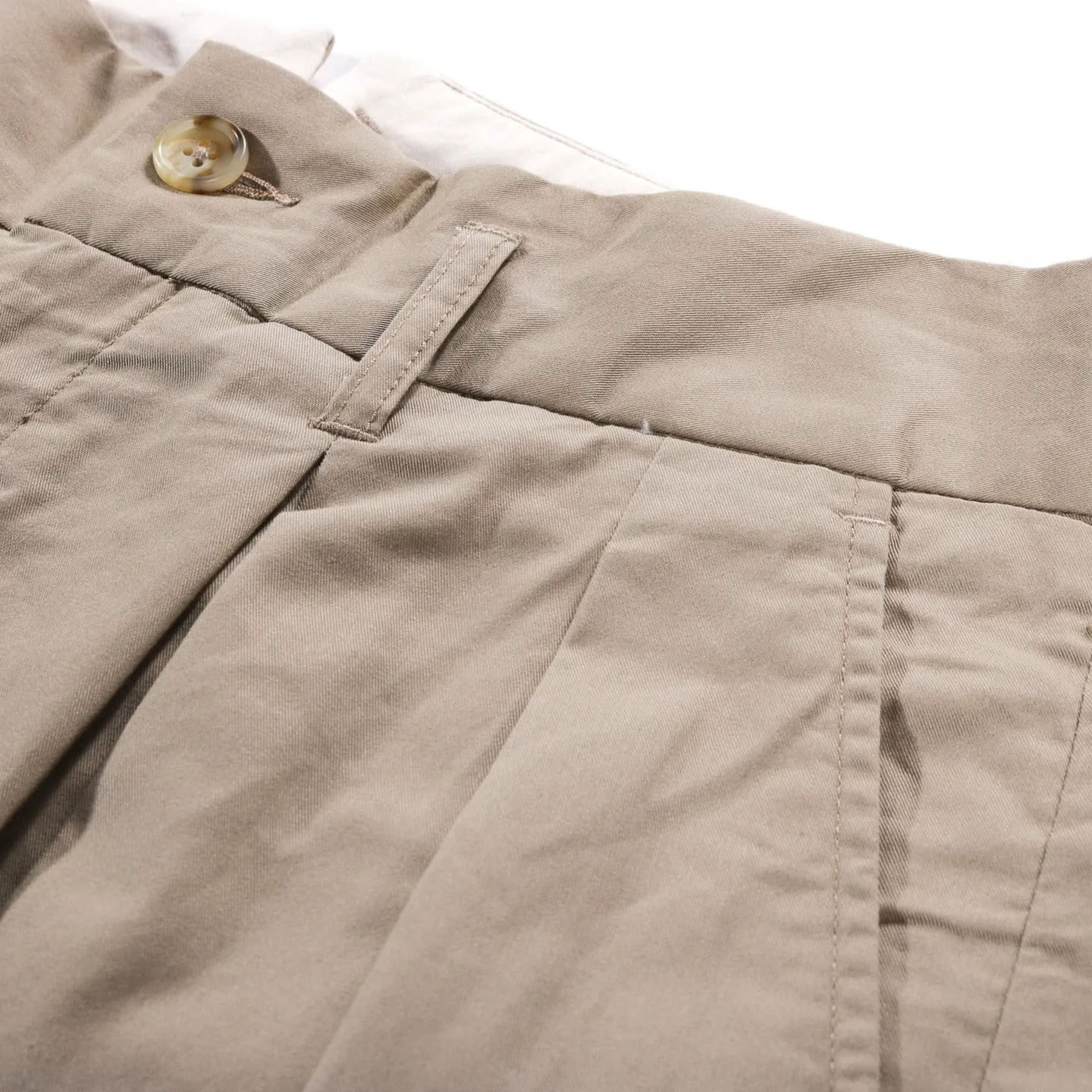 ENGINEERED GARMENTS BONTON PANT KHAKI HIGHCOUNT TWILL