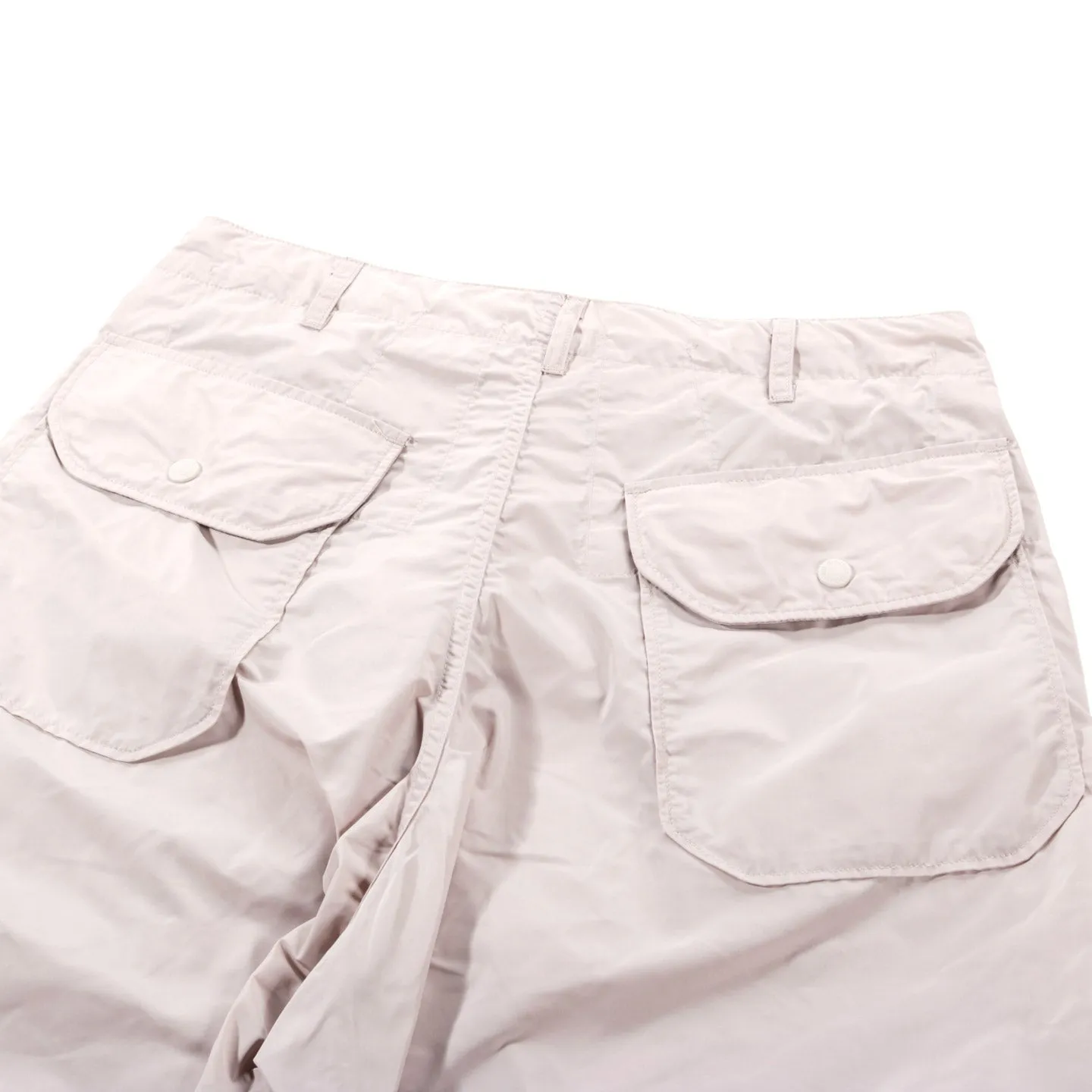 ENGINEERED GARMENTS OVER PANT KHAKI MEMORY POLYESTER