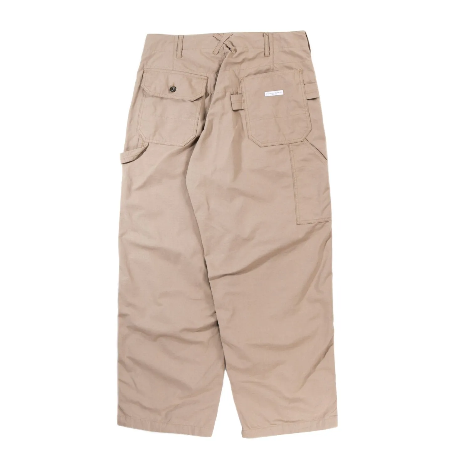 ENGINEERED GARMENTS PAINTER PANT KHAKI COTTON RIPSTOP