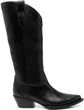 ETRO western cuban-heel boots Black