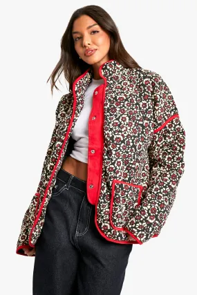 Floral Padded Jacket