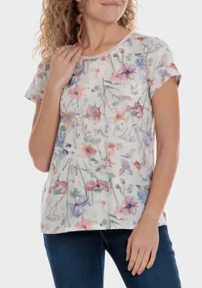 Floral Print T-Shirt