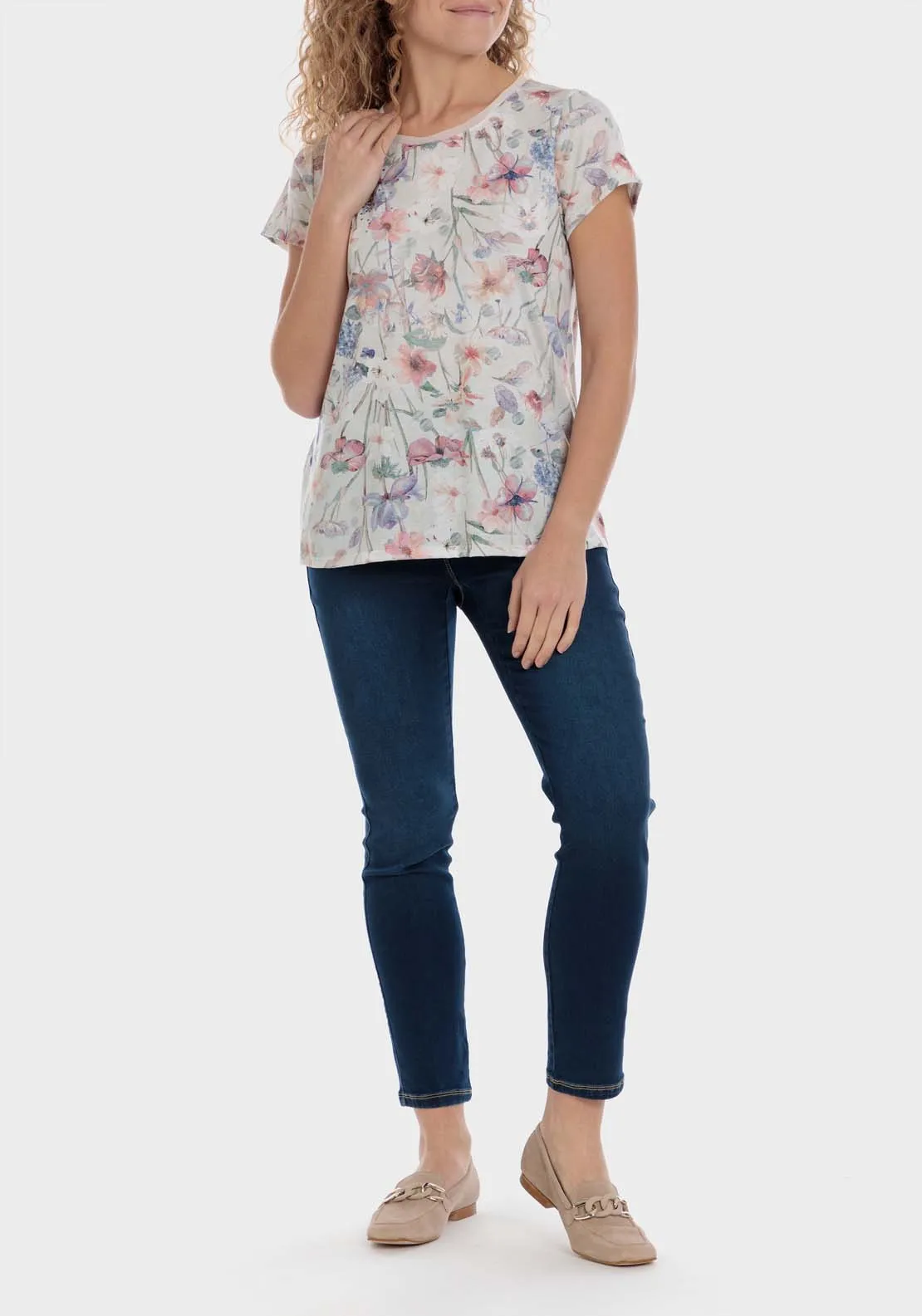 Floral Print T-Shirt