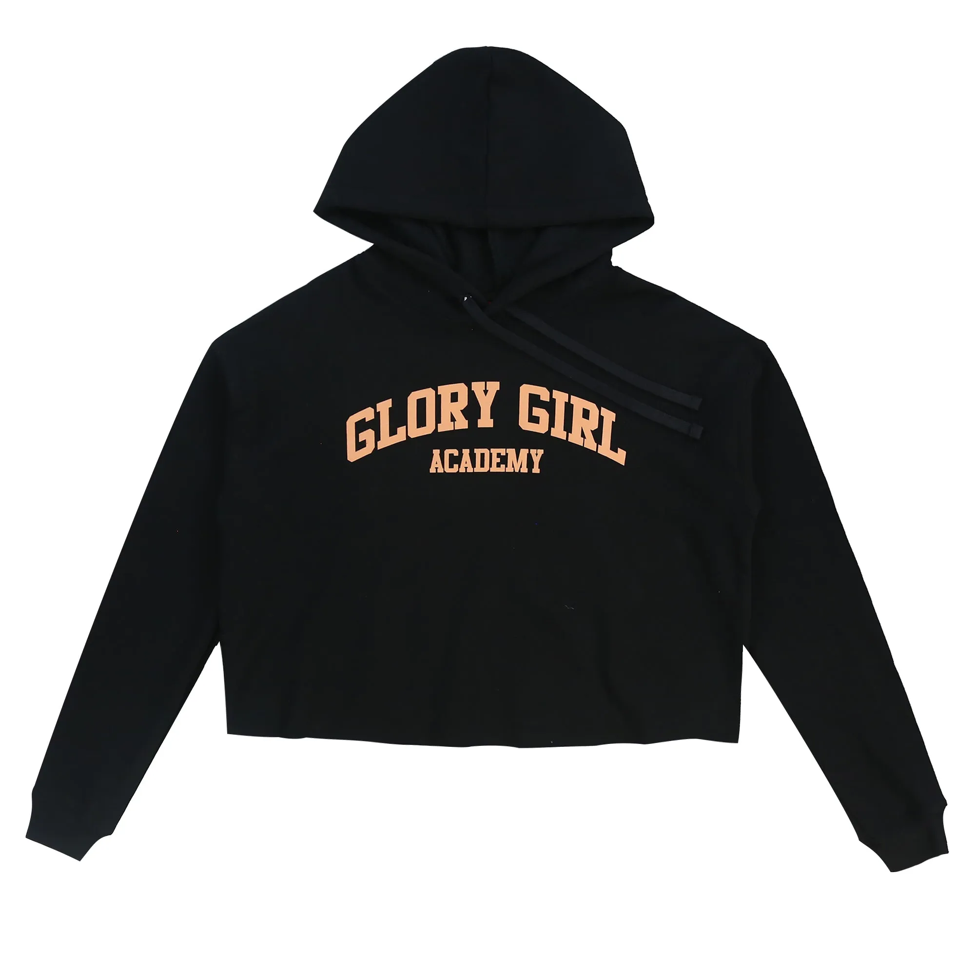 Glory Girl Academy Crop Hoodie (Black)