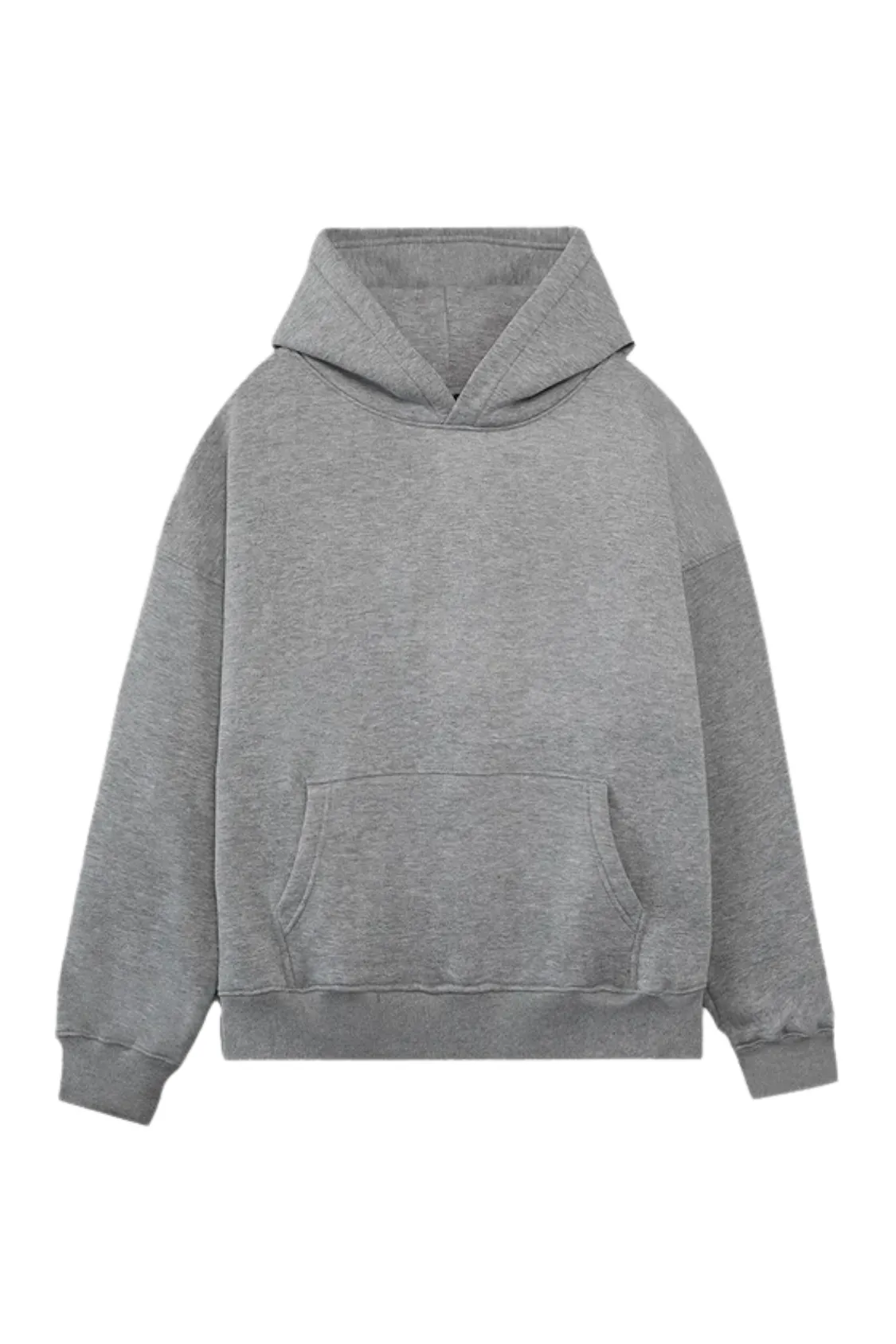 Grey Oversized Hoodie