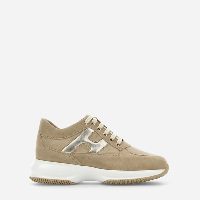 Hogan Sneakers Interactive Beige Argento