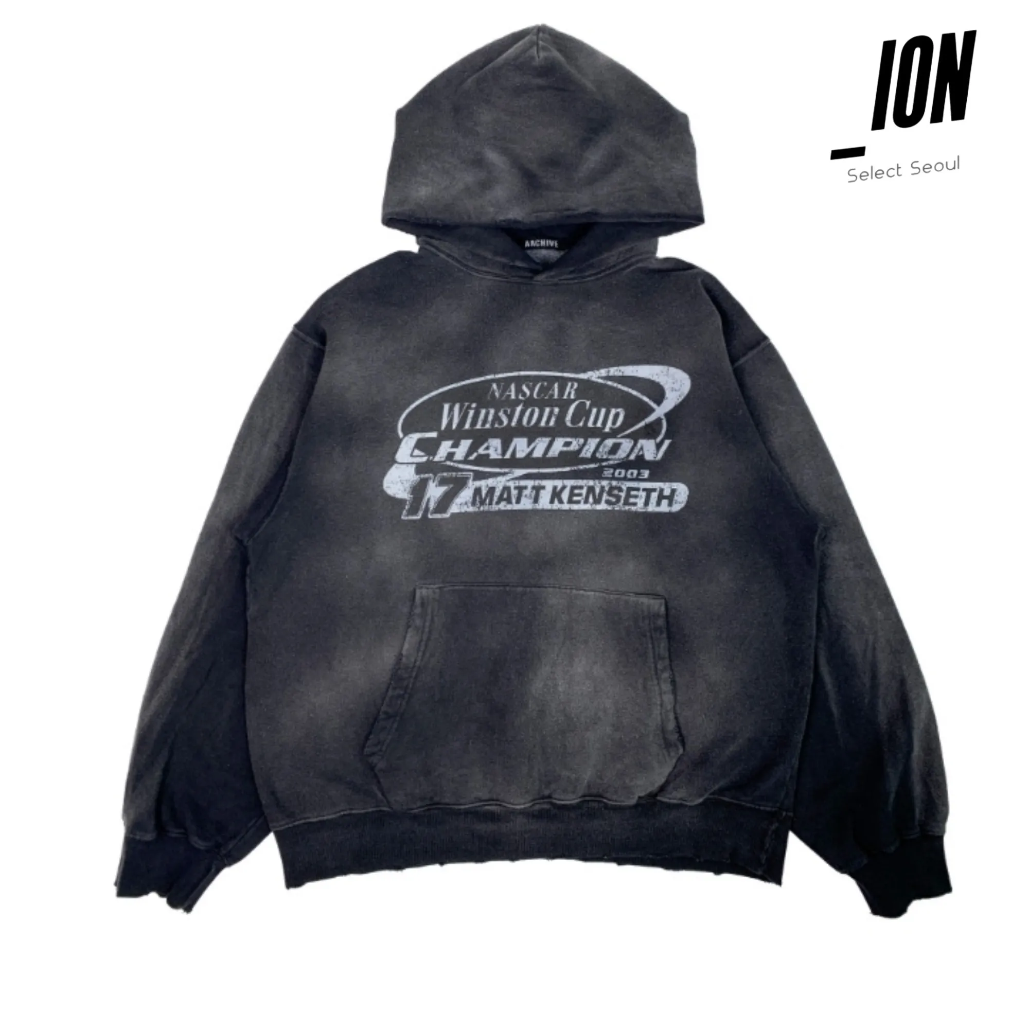 IONSEOUL  |Unisex Street Style Cotton Logo Hoodies