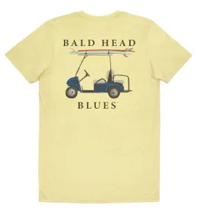 Island Tee - Short Sleeve Golf Cart - Yellow