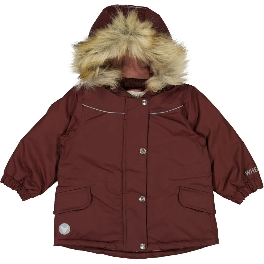 Jacket Mathilde Tech - maroon