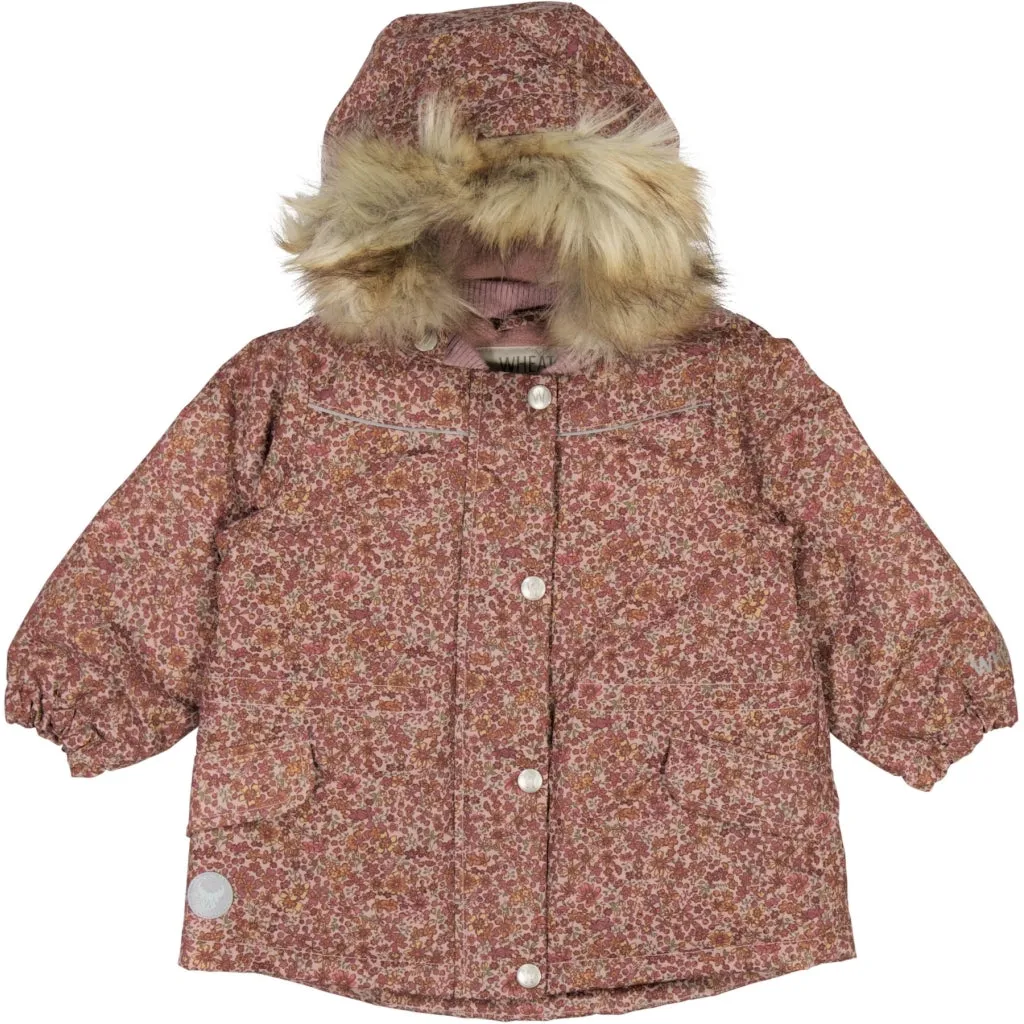 Jacket Mathilde Tech - wood rose flowers