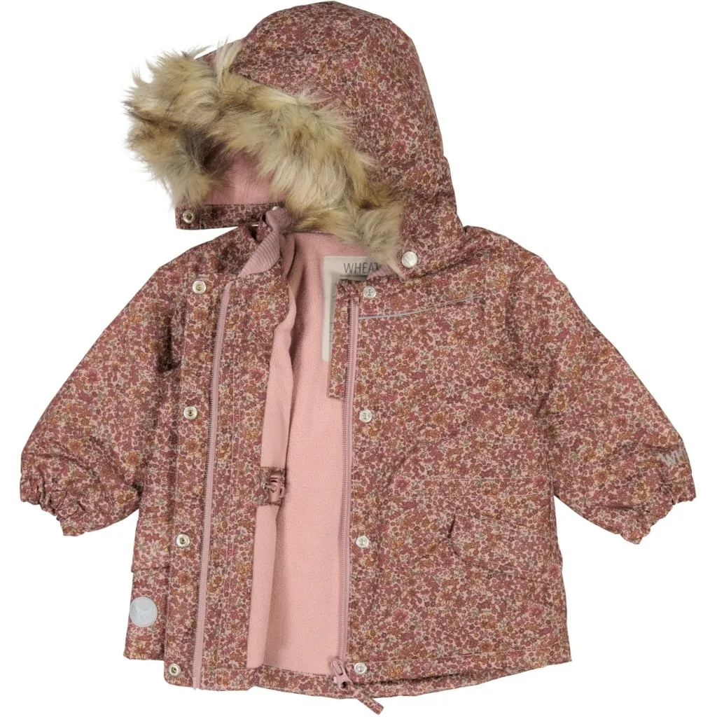 Jacket Mathilde Tech - wood rose flowers