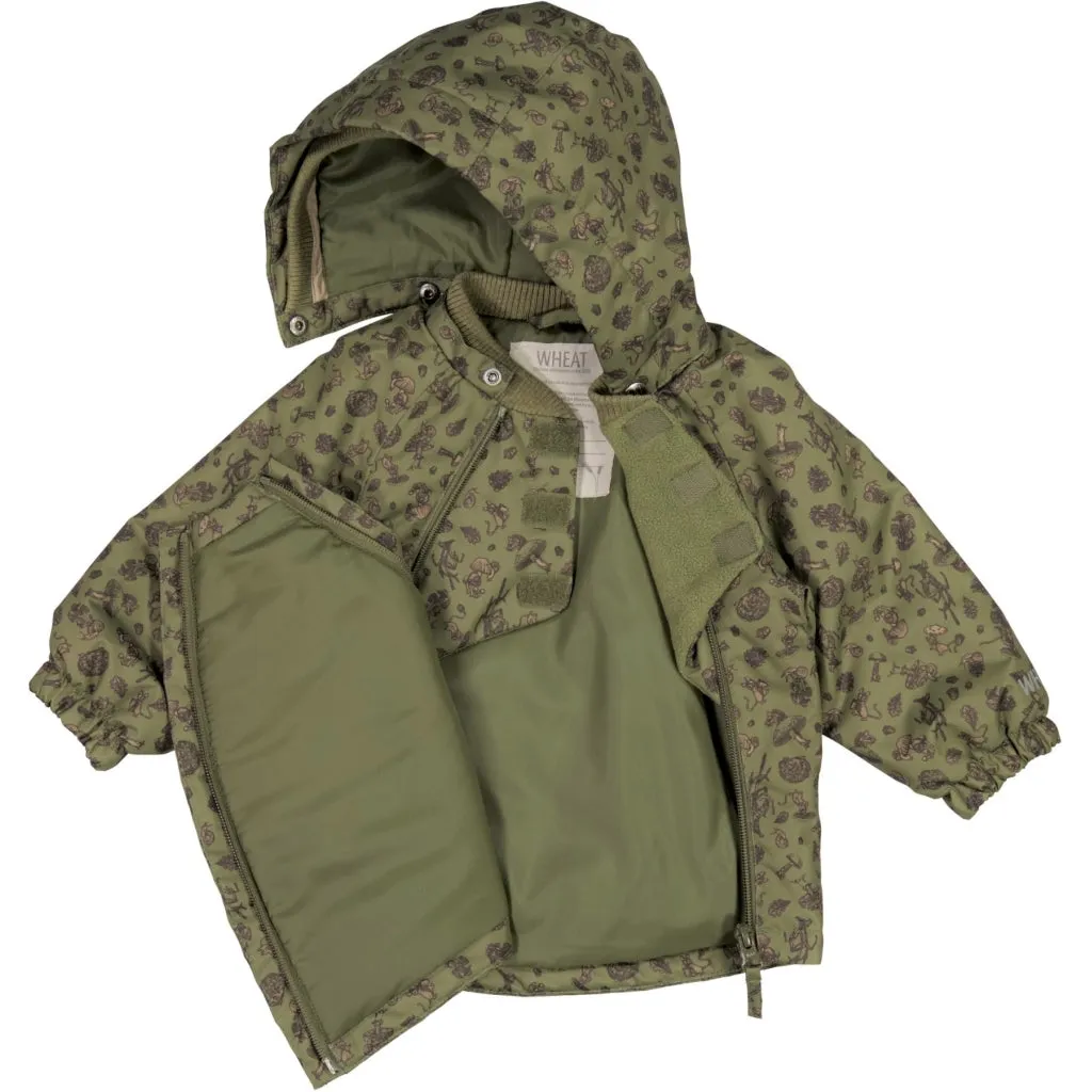 Jacket Sascha Tech - winter green forest