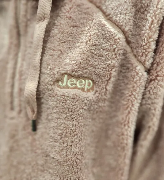 JEEP  |Shearling Logo Hoodies & Sweatshirts