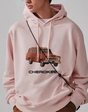 JEEP  |Unisex Long Sleeves Hoodies