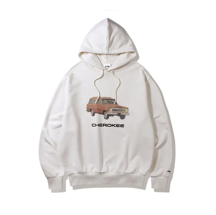 JEEP  |Unisex Long Sleeves Hoodies