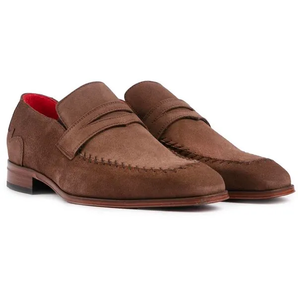 Jeffery West K699 Suede Loafer Shoes