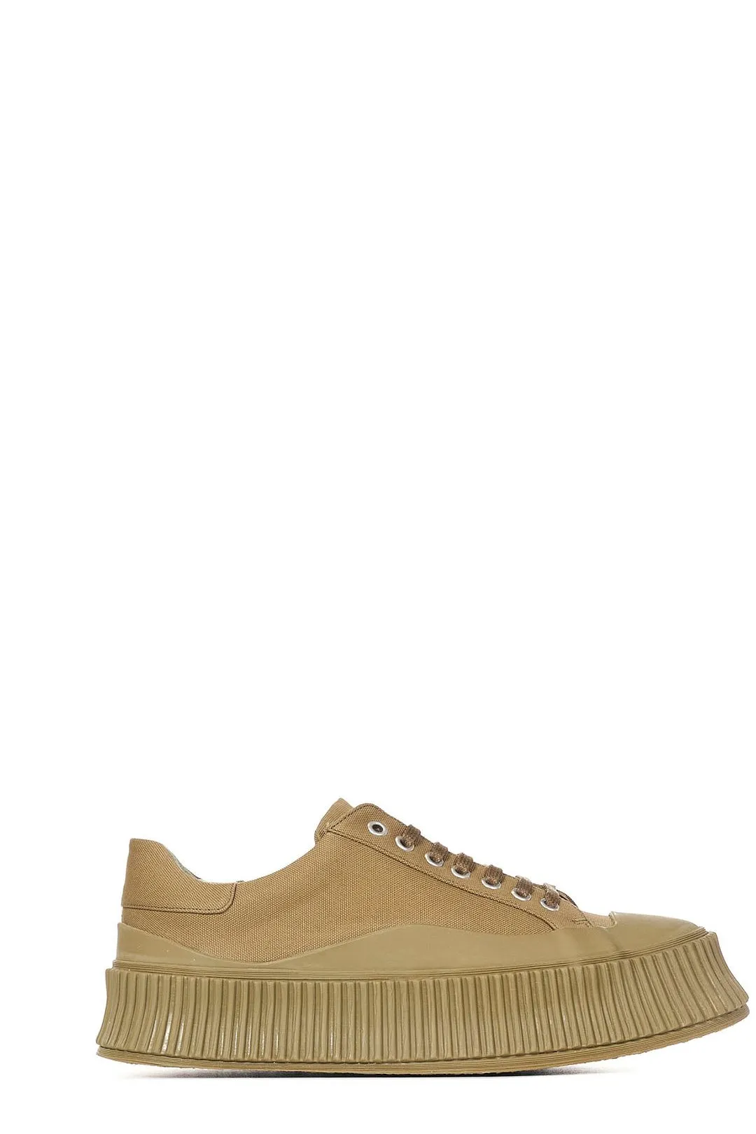 Jil Sander Panelled Low-Top Platform Sneakers