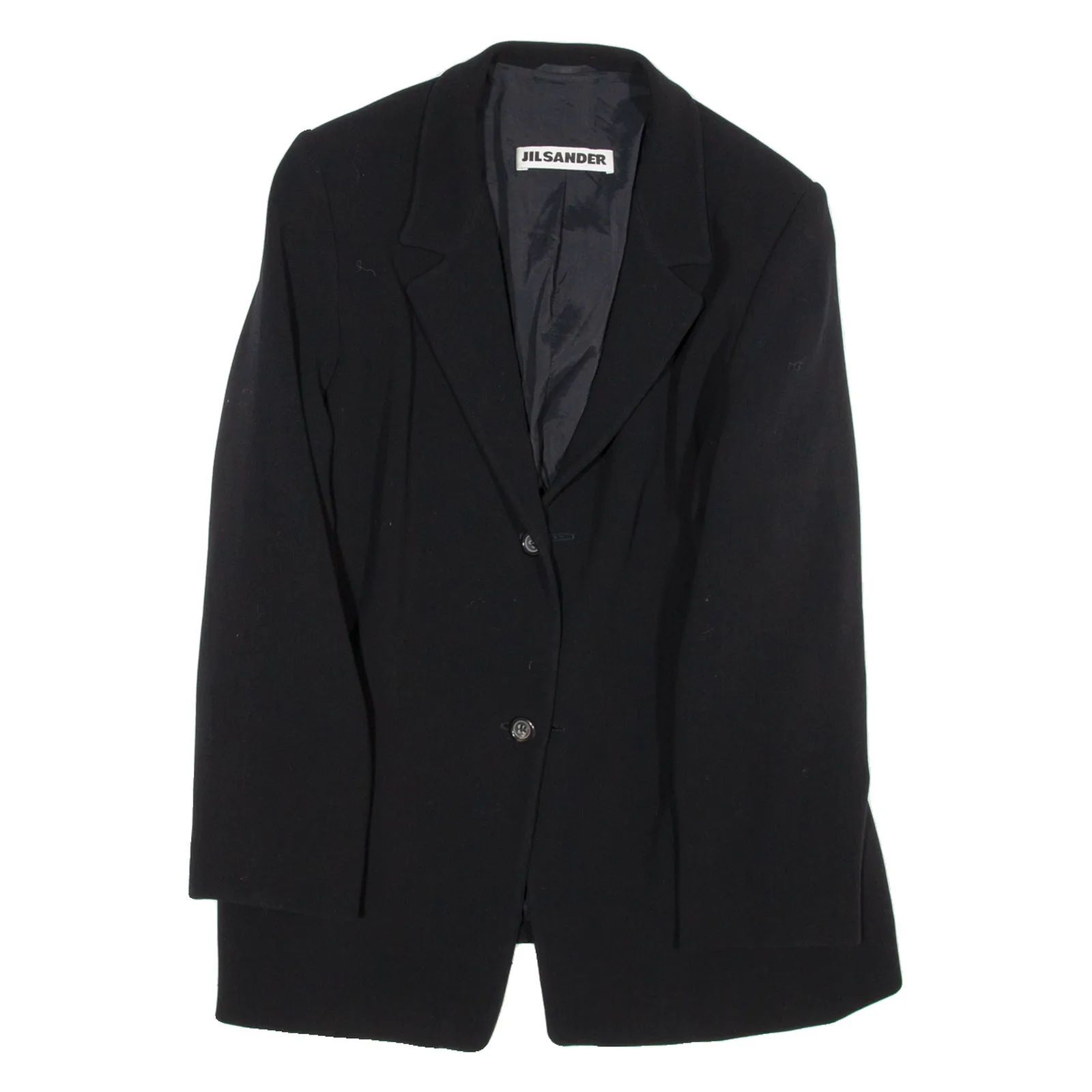 JIL SANDER Womens Blazer Jacket Black M