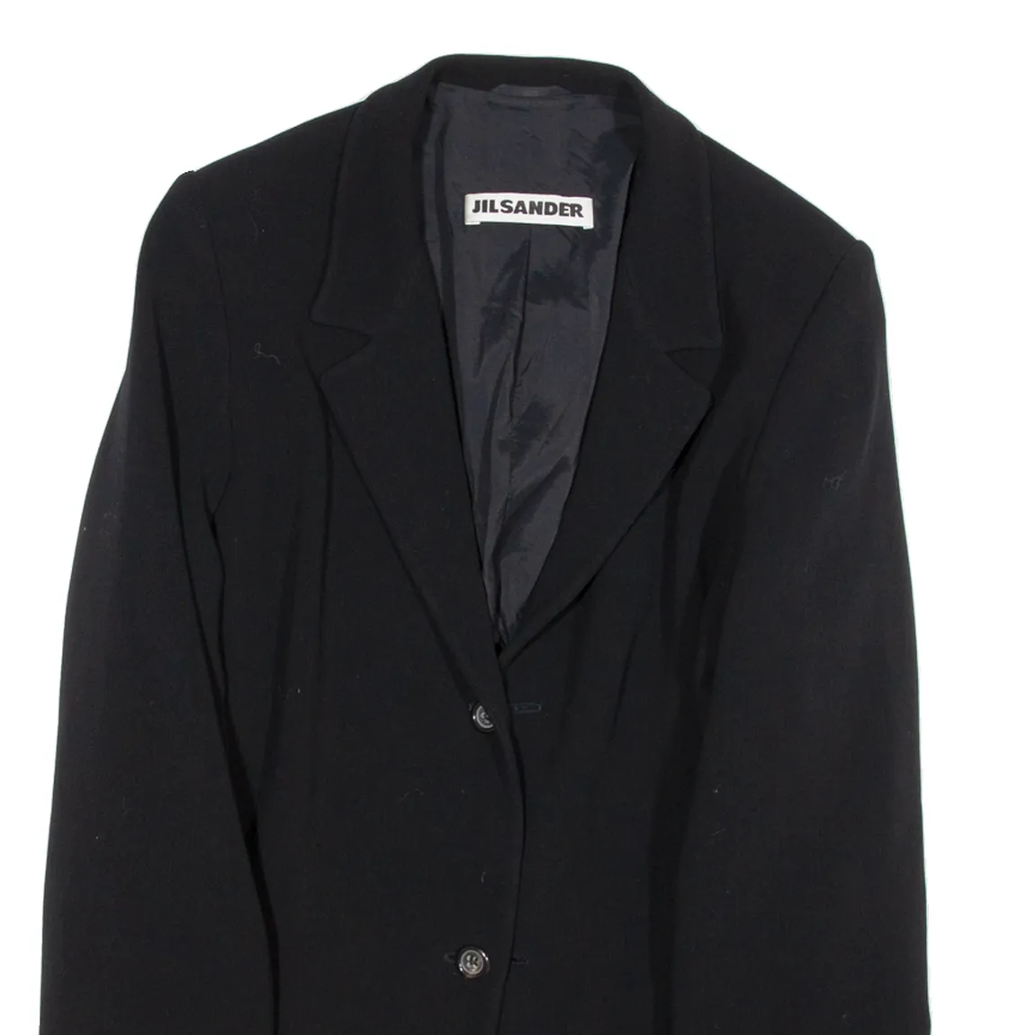 JIL SANDER Womens Blazer Jacket Black M