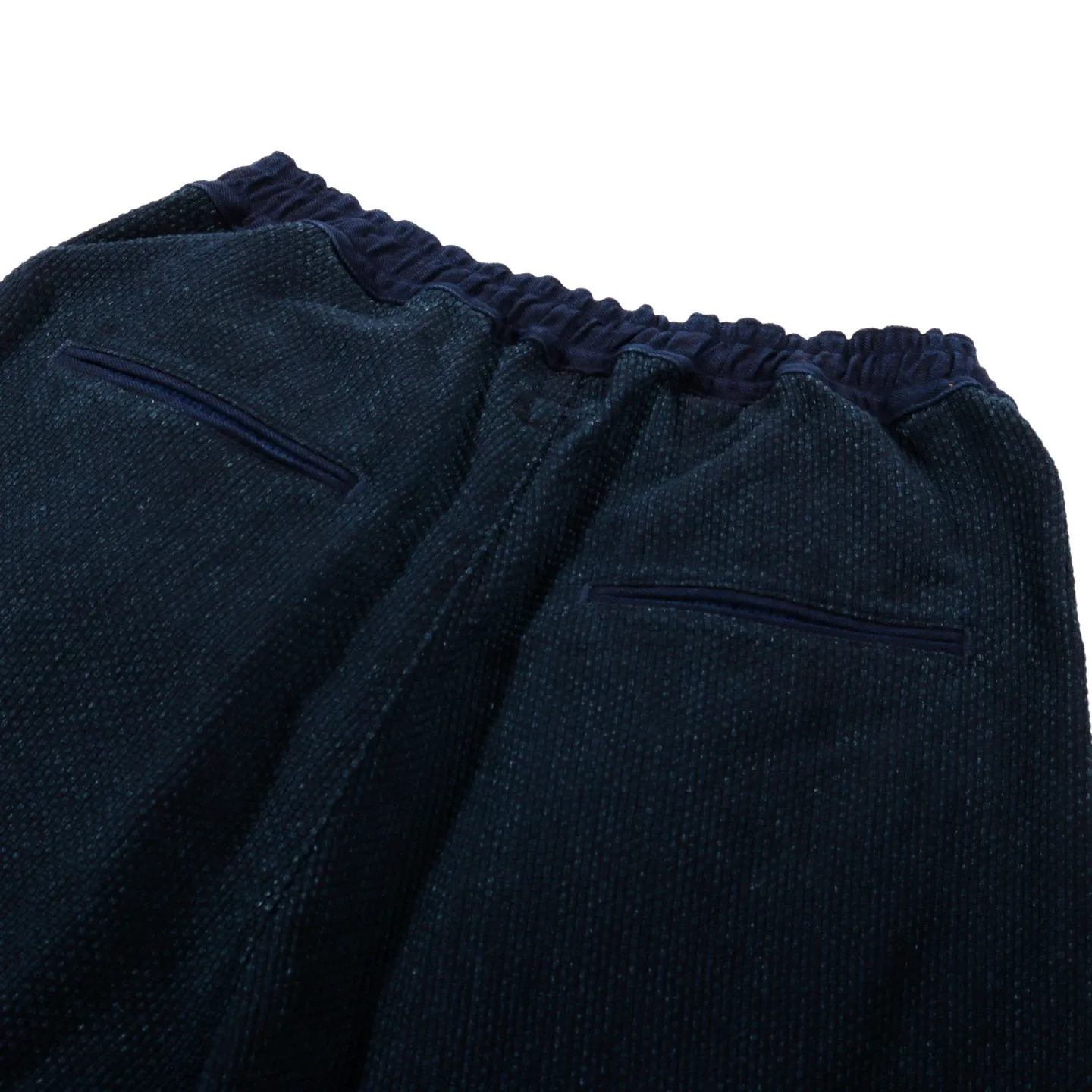 KAPITAL KOUNTRY DO-GI CANVAS EASY PANTS BONE INDIGO