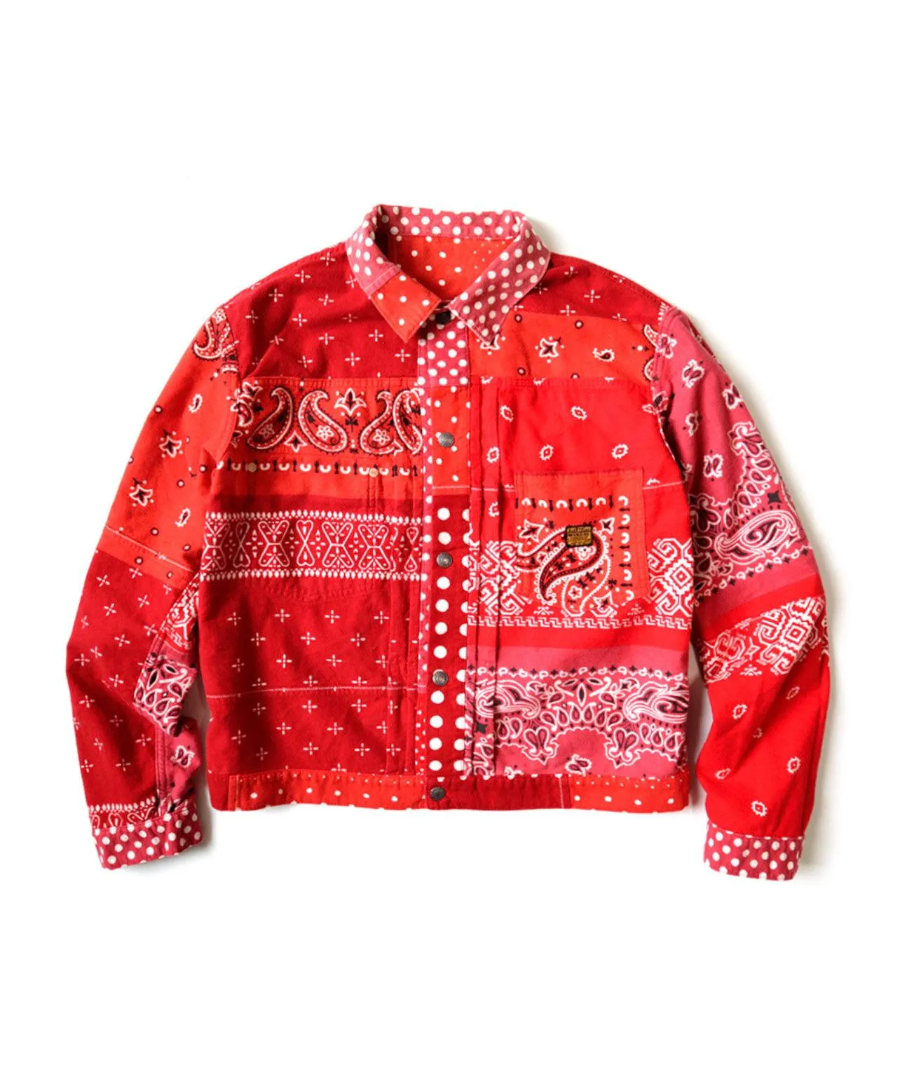 Kapital Nell dots Bandana reversible 1st jacket