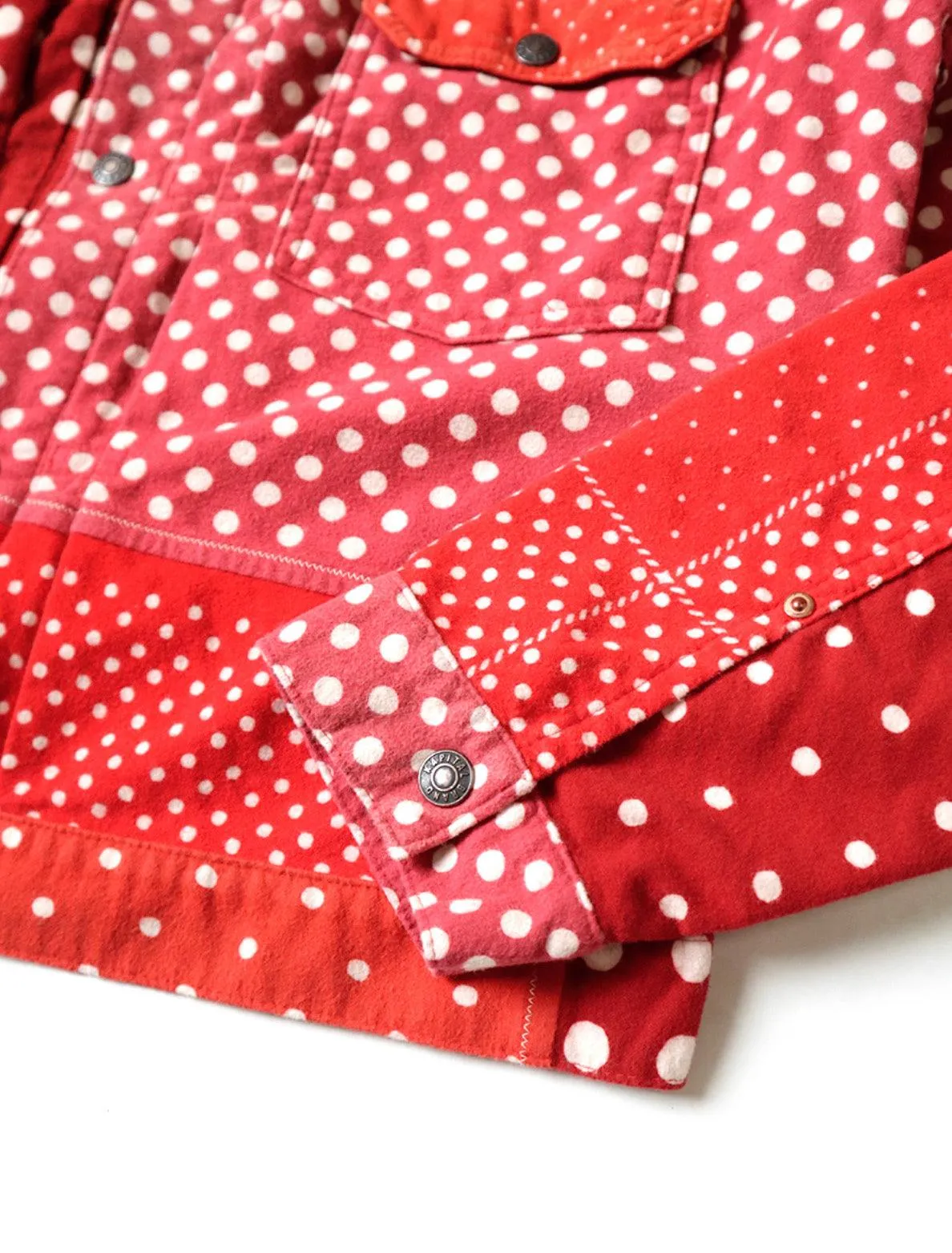 Kapital Nell dots Bandana reversible 1st jacket