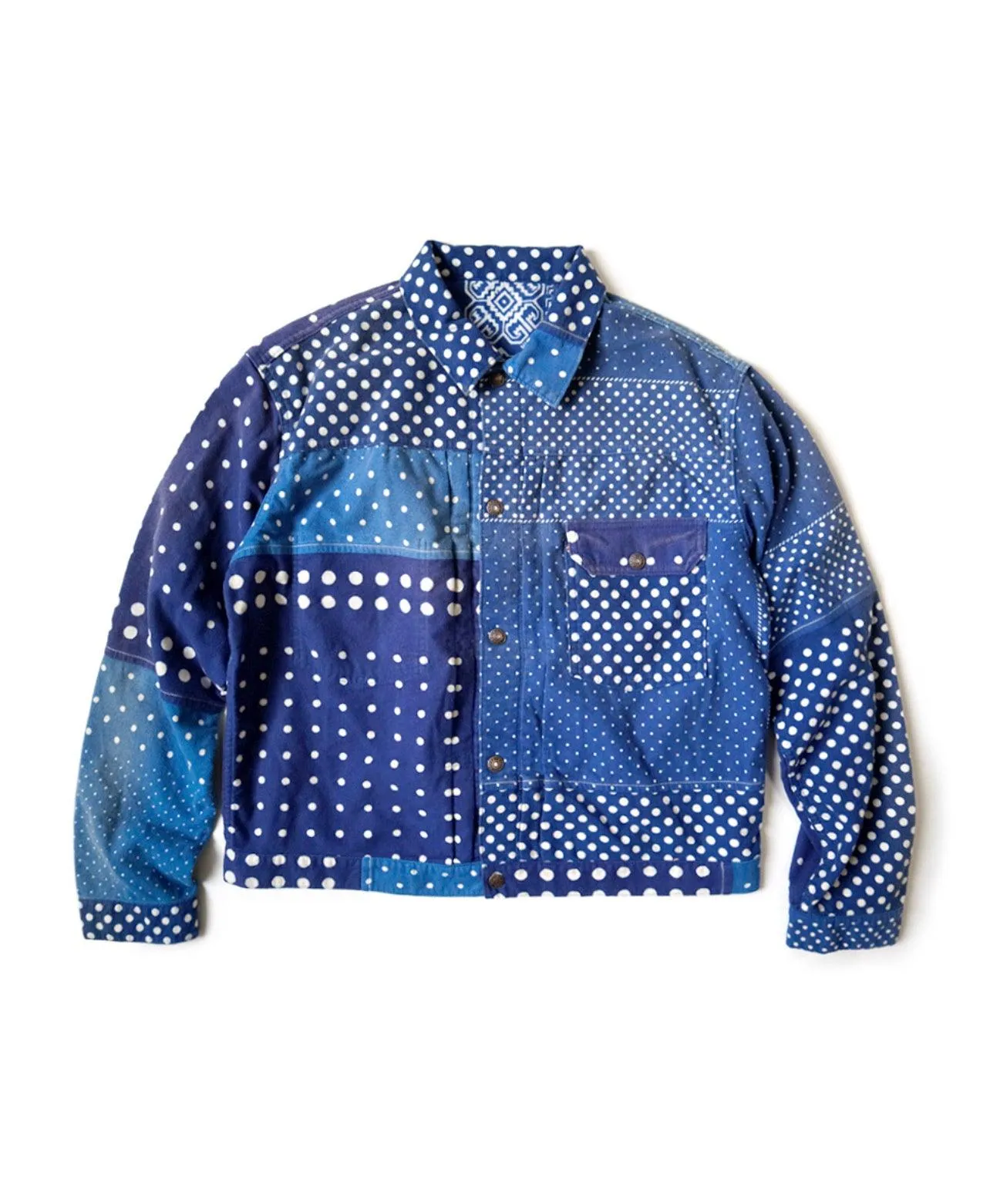 Kapital Nell dots Bandana reversible 1st jacket