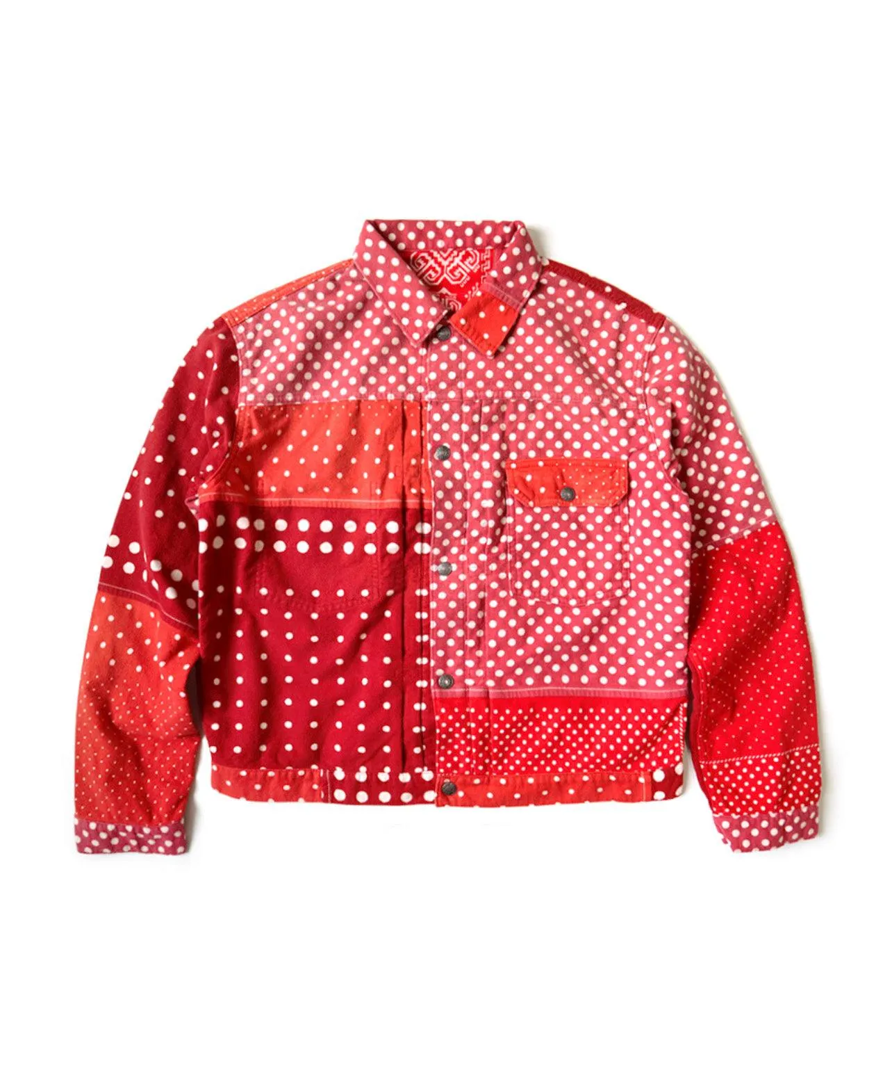 Kapital Nell dots Bandana reversible 1st jacket