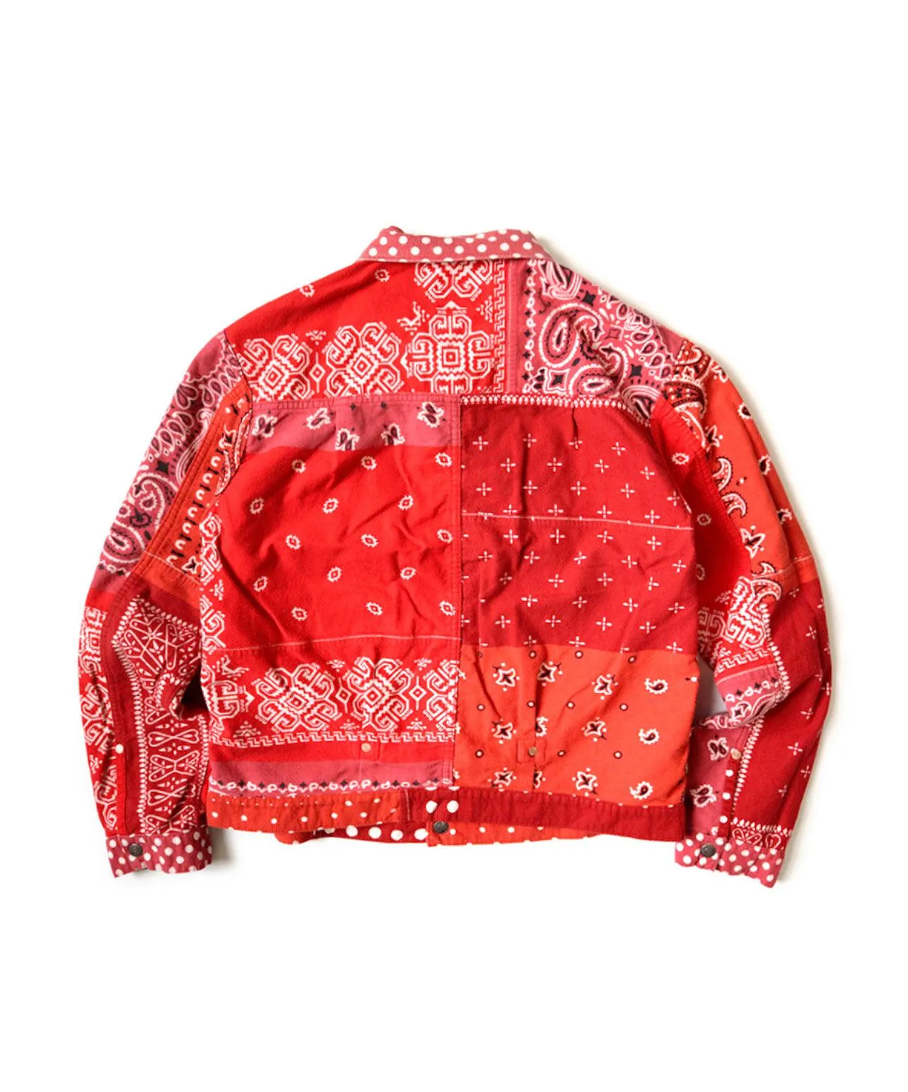 Kapital Nell dots Bandana reversible 1st jacket