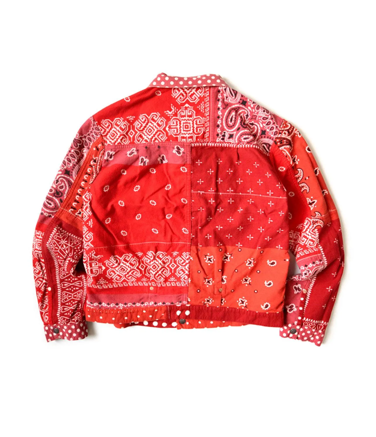 Kapital Nell dots Bandana reversible 1st jacket