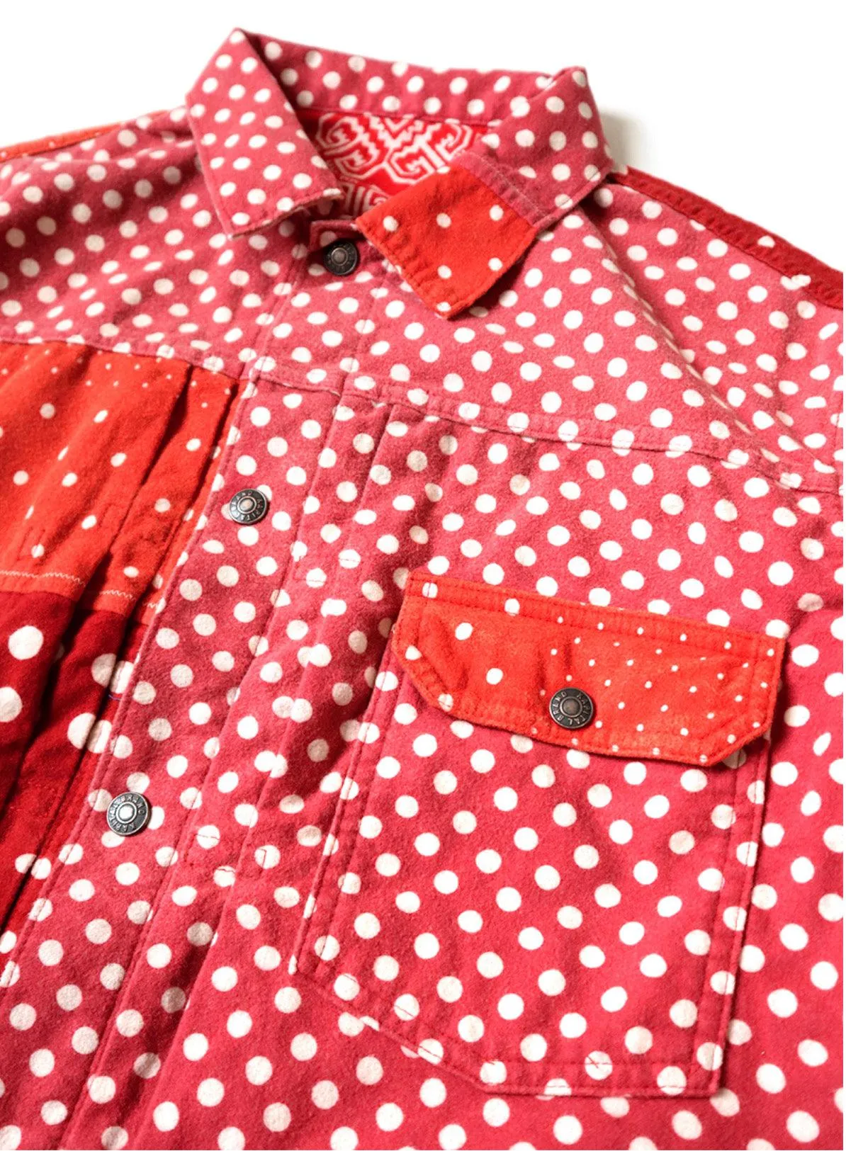 Kapital Nell dots Bandana reversible 1st jacket