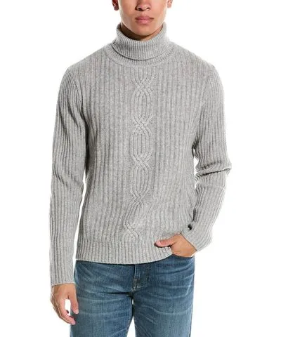 Kier + J Kier+J Wool & Cashmere-Blend Turtleneck Sweater