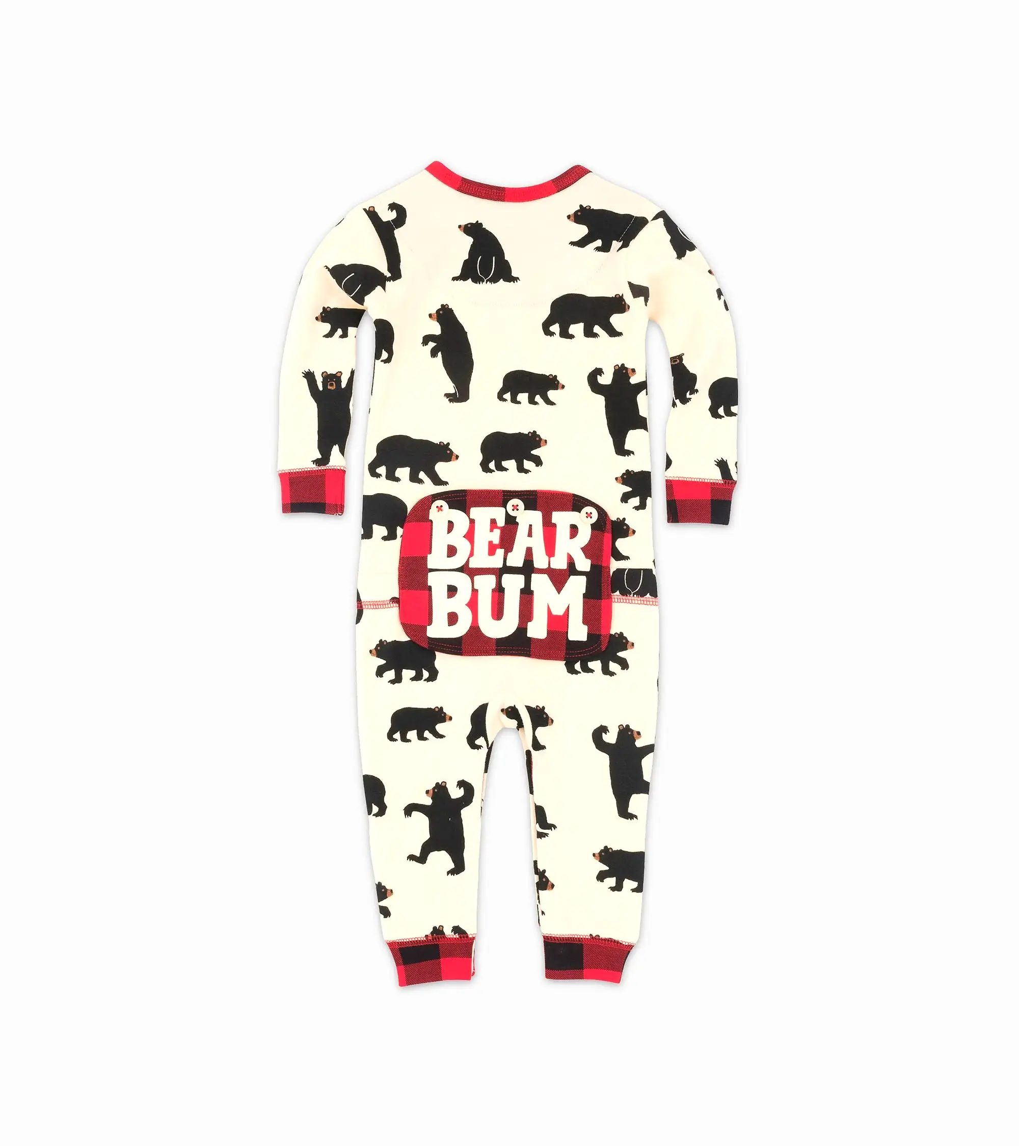 Little Blue House Black Bear Union Suit