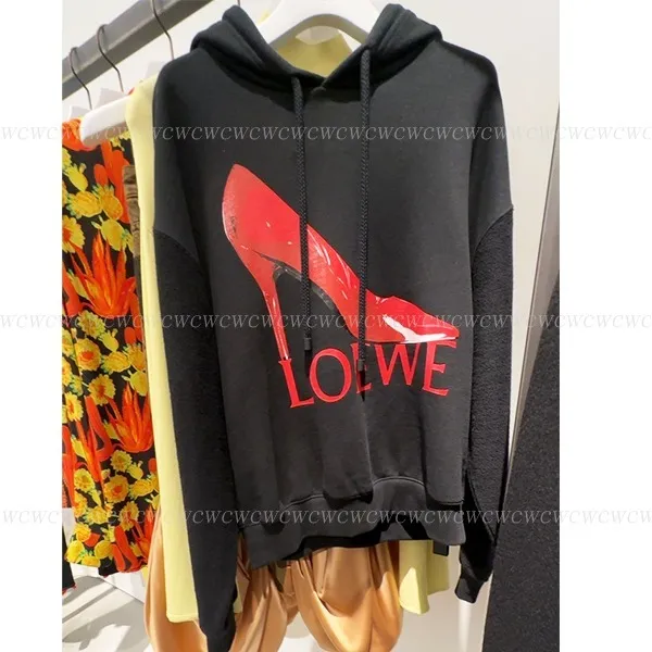 LOEWE  |Long Sleeves Cotton Logo Outlet Hoodies & Sweatshirts