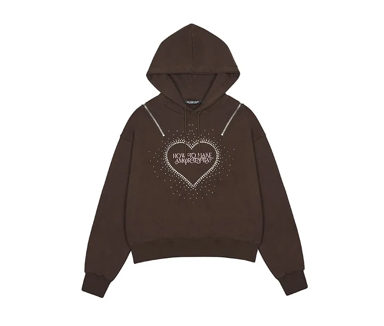 LUV IS TRUE  |Long Sleeves Hoodies & Sweatshirts