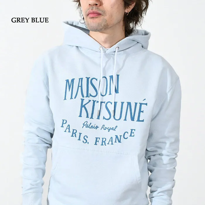 MAISON KITSUNE  |Long Sleeves Cotton Logo Designers Hoodies