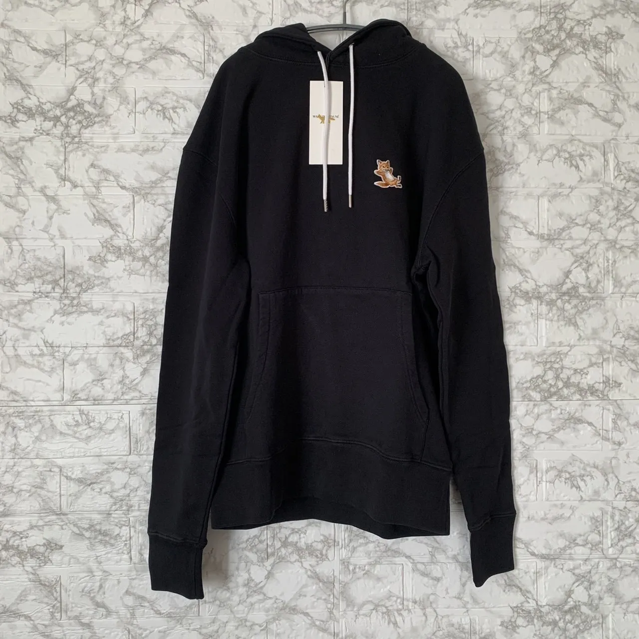 MAISON KITSUNE  |Long Sleeves Logo Designers Hoodies