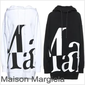 Maison Margiela  |Long Sleeves Logo Hoodies & Sweatshirts