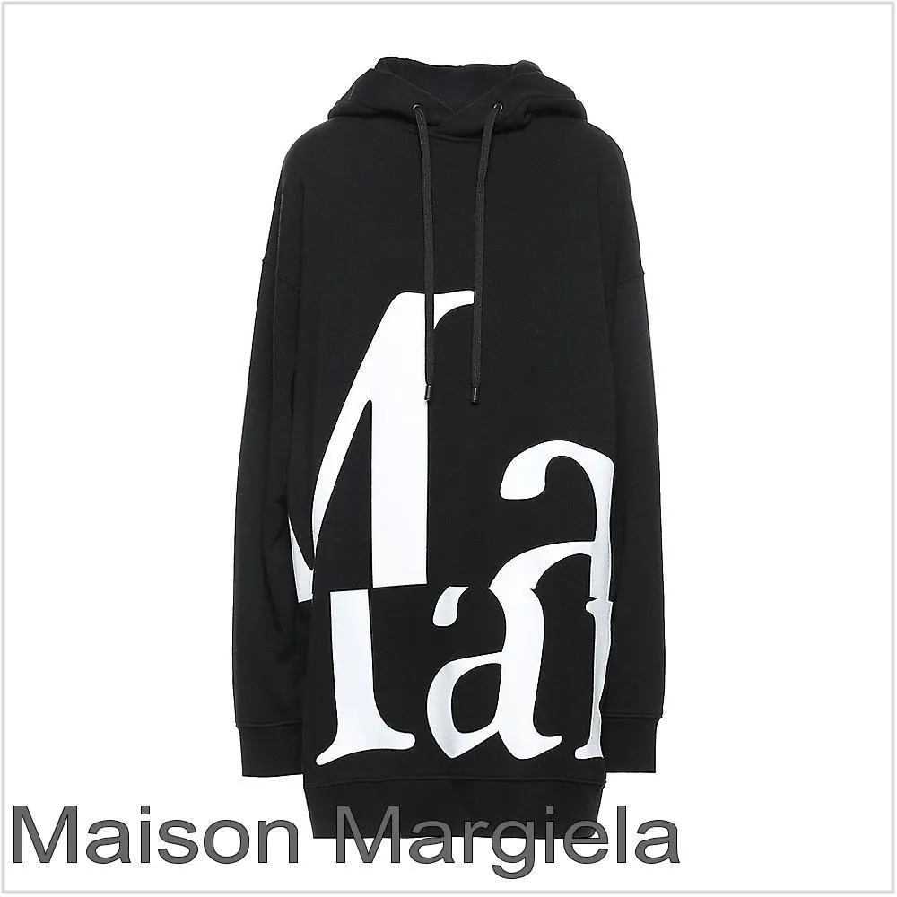 Maison Margiela  |Long Sleeves Logo Hoodies & Sweatshirts