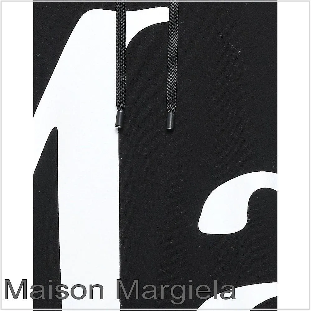 Maison Margiela  |Long Sleeves Logo Hoodies & Sweatshirts