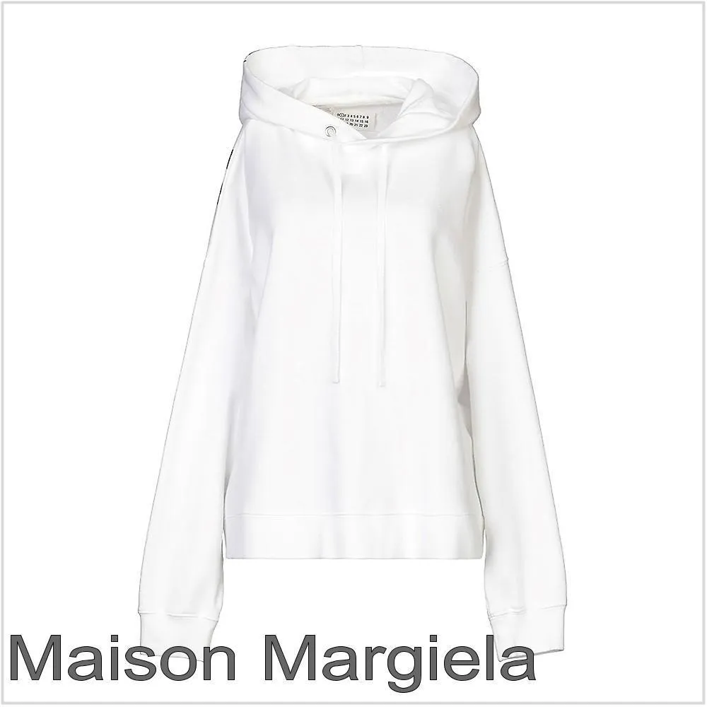 Maison Margiela  |Long Sleeves Plain Hoodies & Sweatshirts